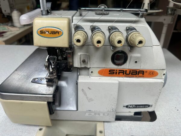 SIRUBA 4 THREAD OVERLOCK SEWING MACHINE - Image 8