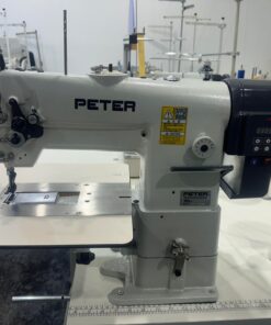 Cylinder arm compound foot sewing machine