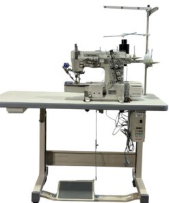 Automatic top and bottom coverstitch sewing machine