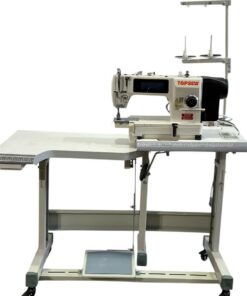 Single needle lockstitch short cylinder arm sewing machine